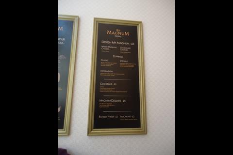 Magnum, Westfield Stratford City